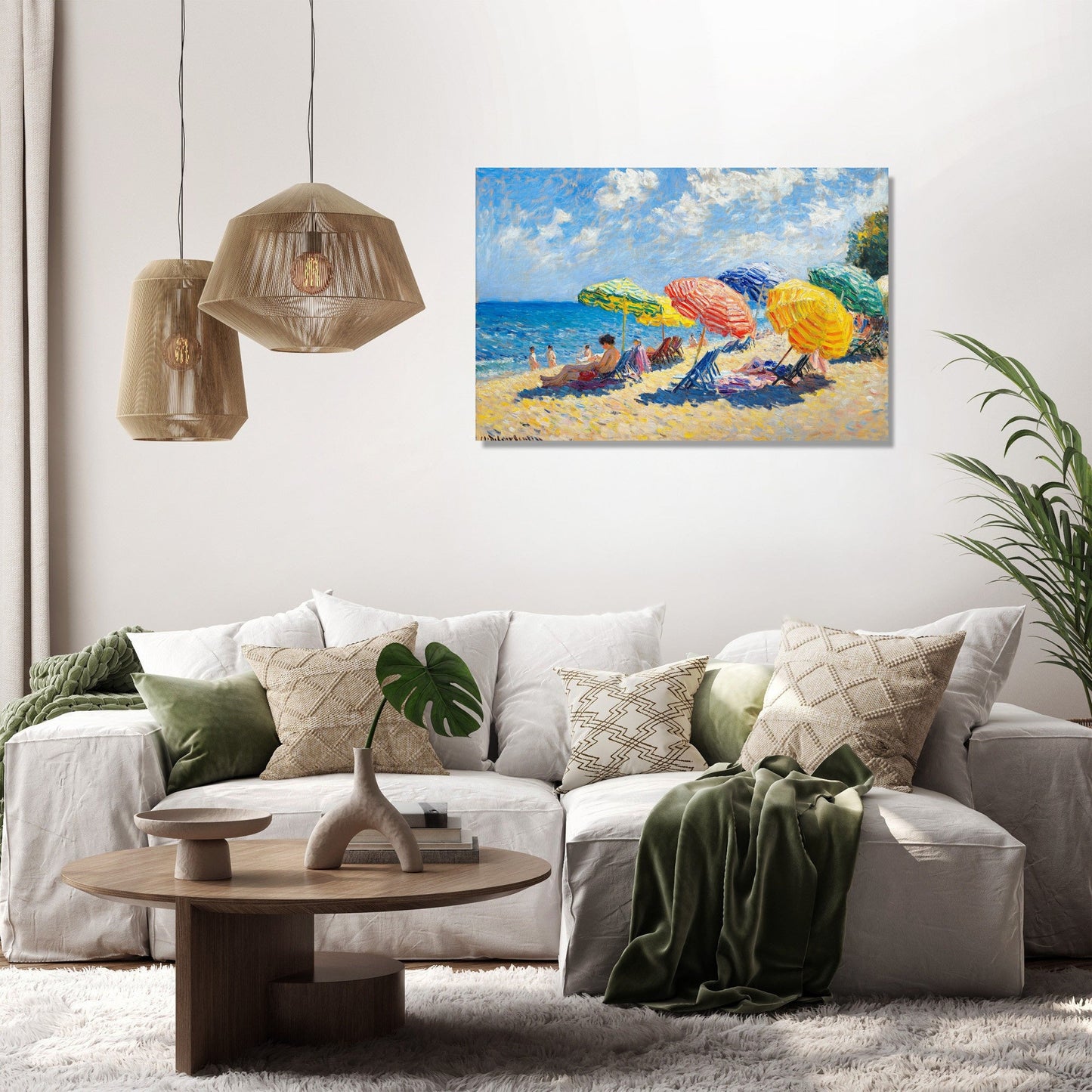 Beach Parasols Canvas
