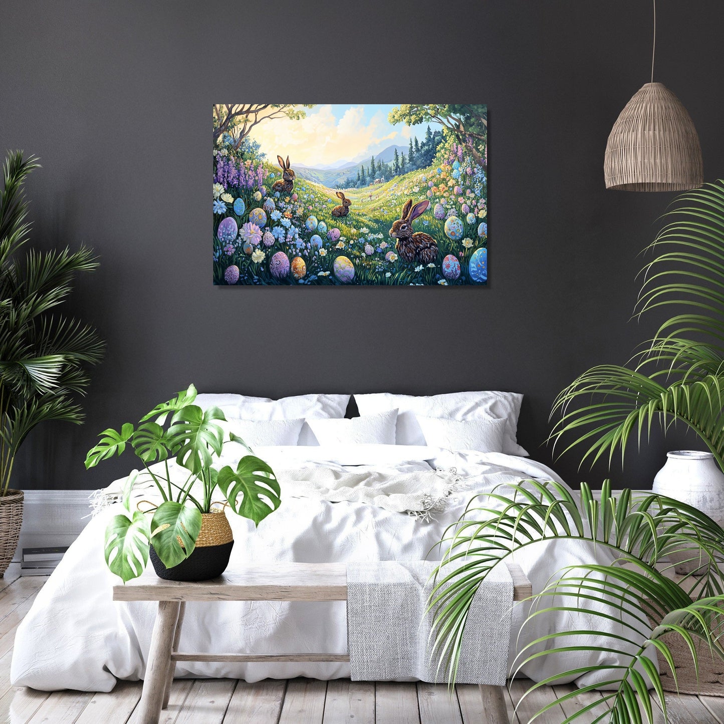 Easter Meadow Canvas