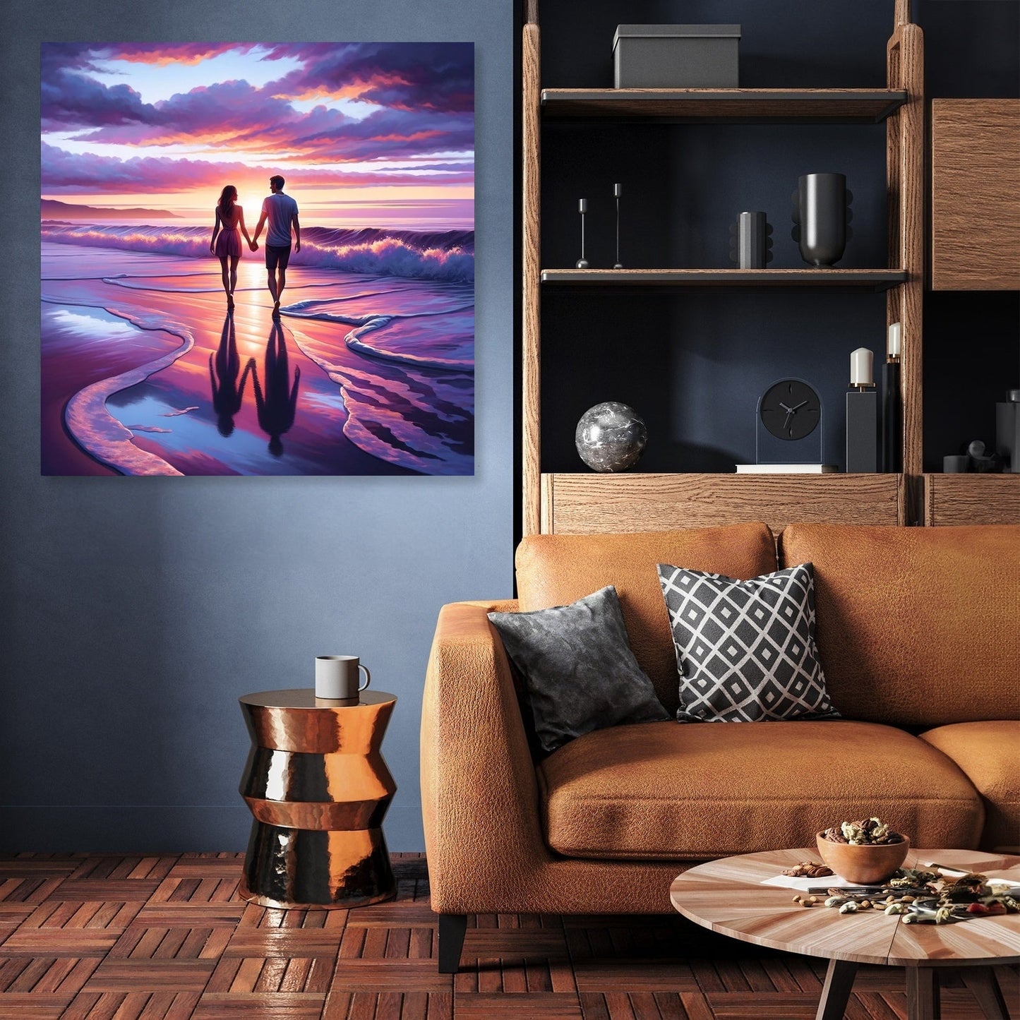 Seaside Embrace Canvas