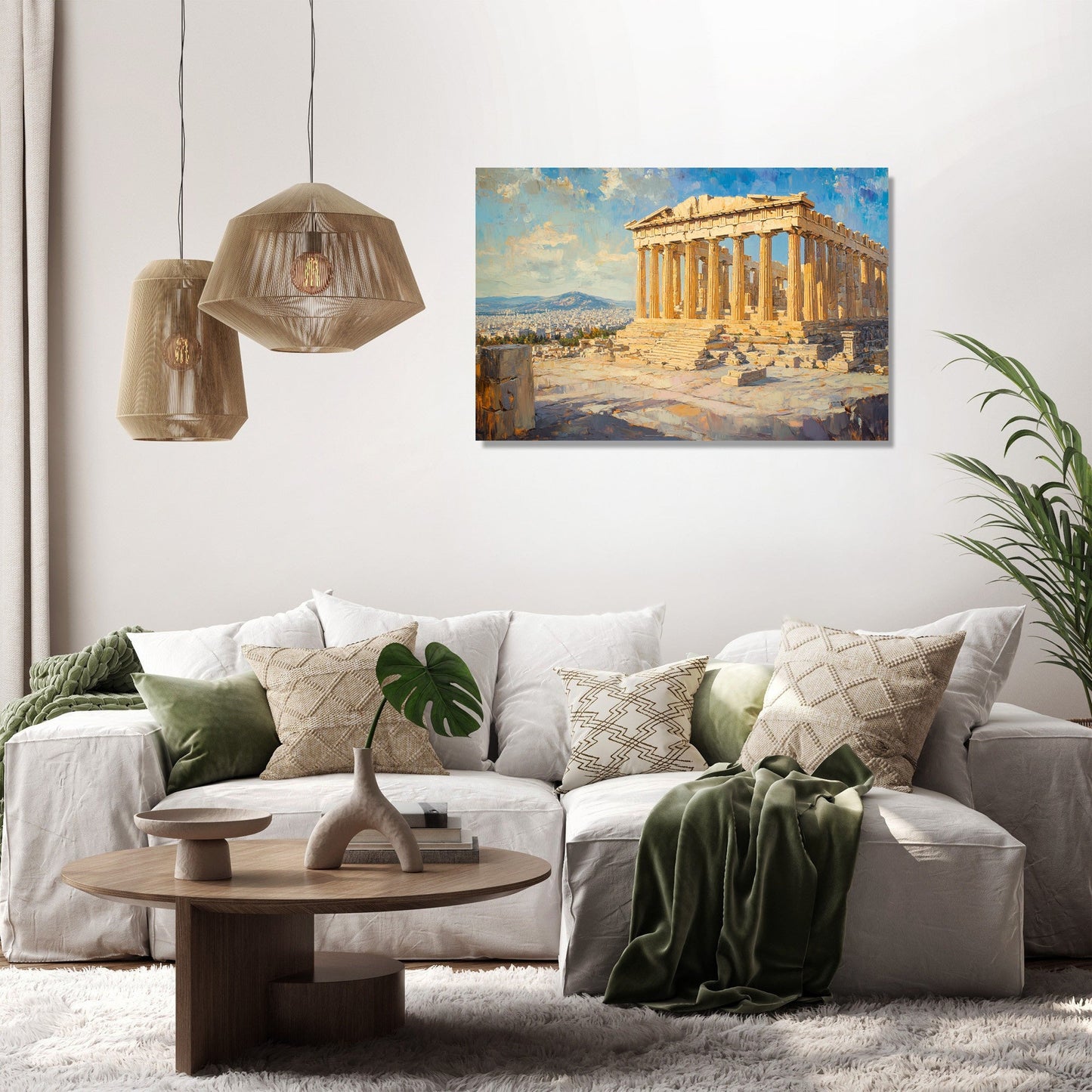 Parthenon Light Canvas