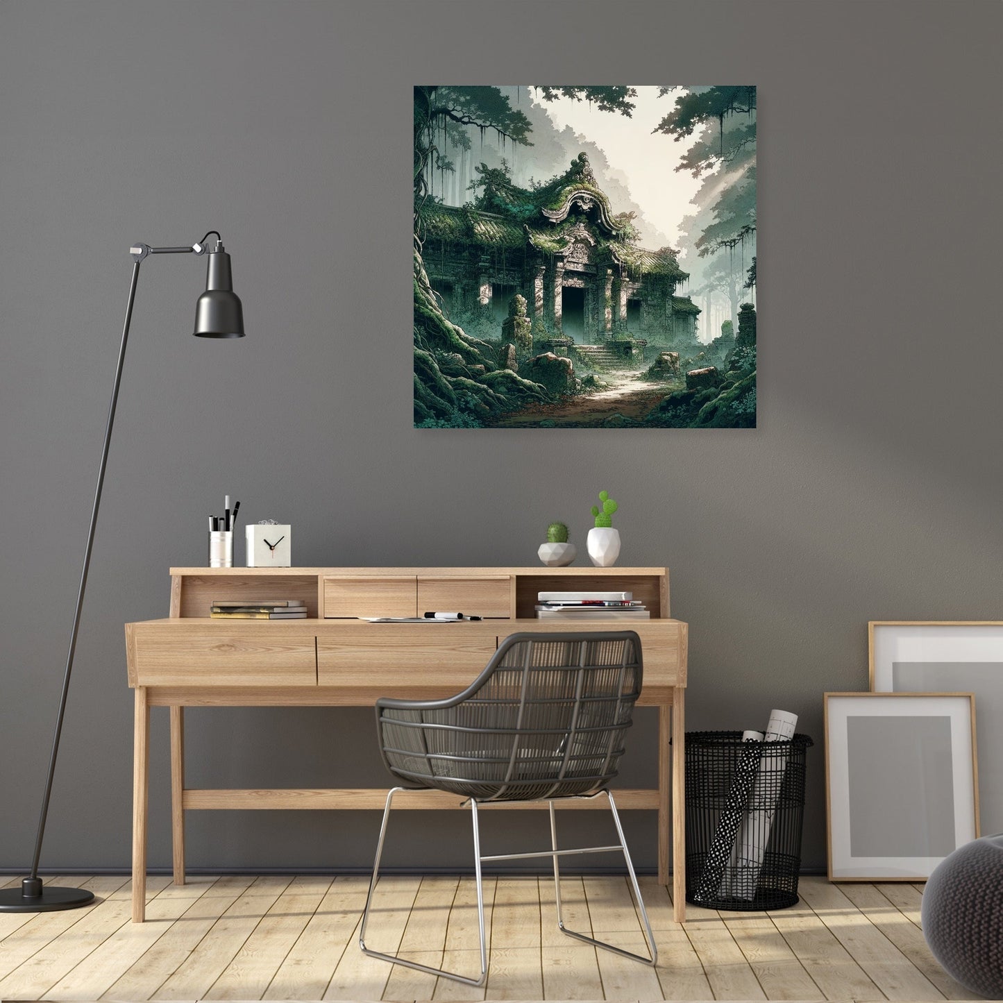 Forgotten Temple Canvas