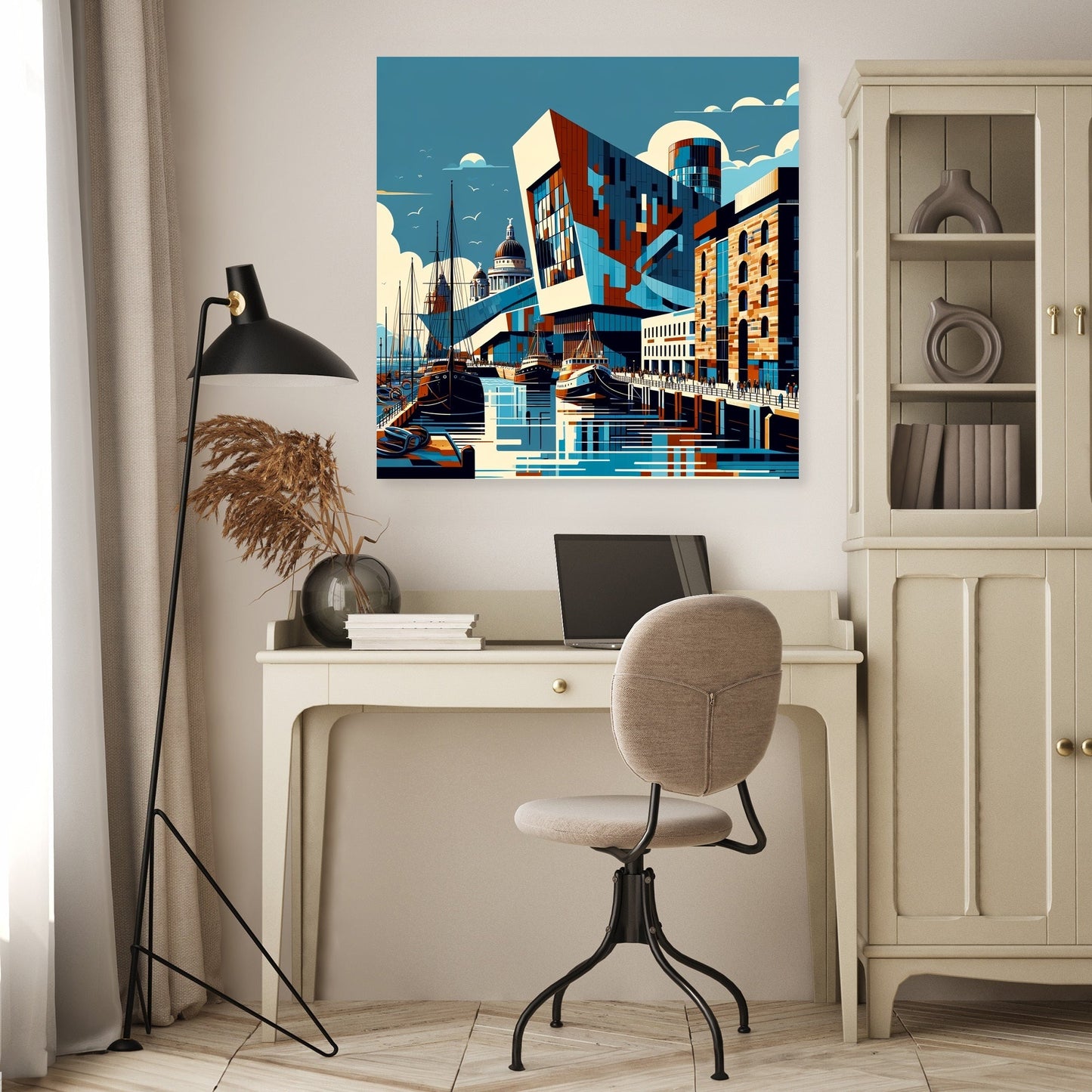 Liverpool Merseyside Maritime Modernism Canvas