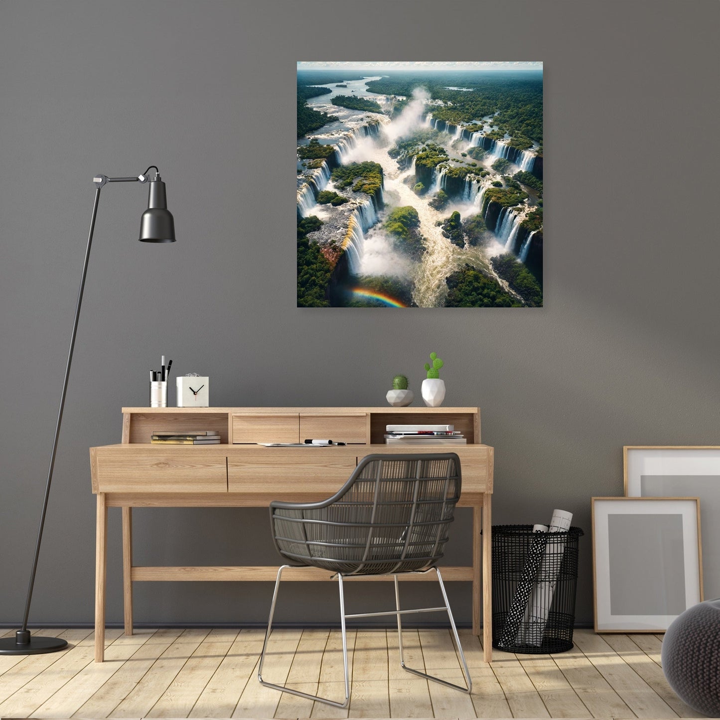 Iguazu Falls Panorama Canvas