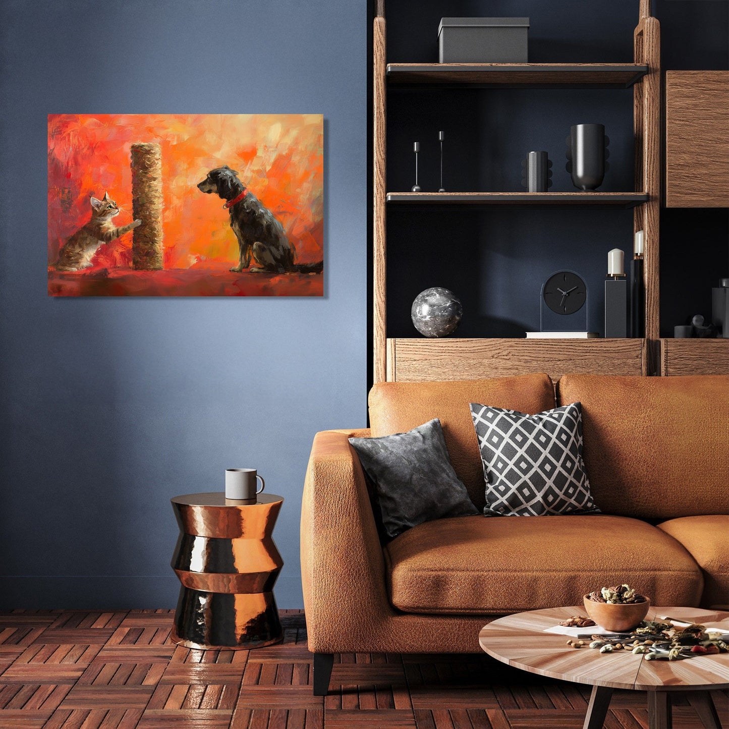 Playful Rivalry Canvas