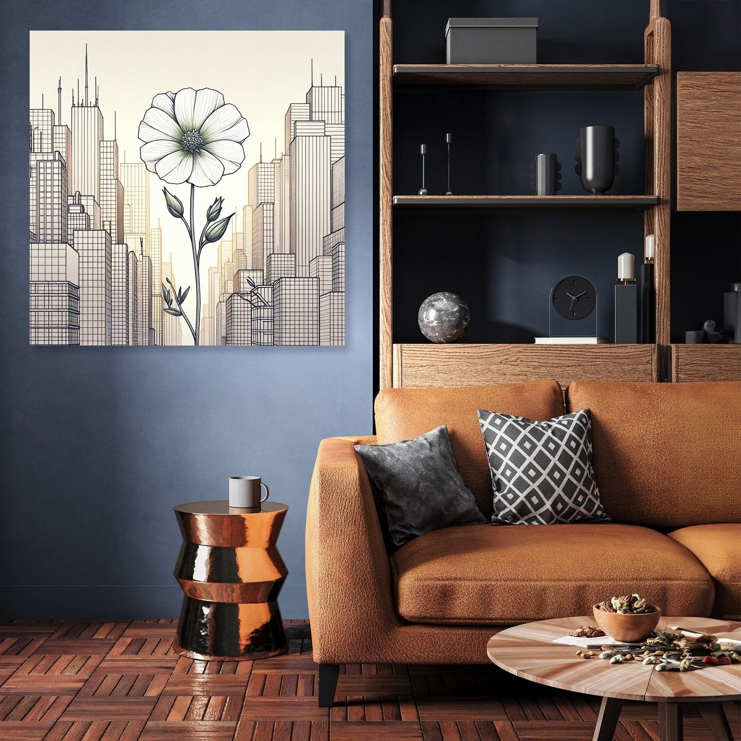 Urban Blossom Canvas