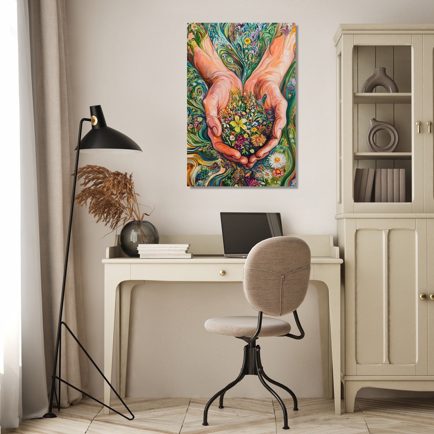 Earthly Embrace Canvas
