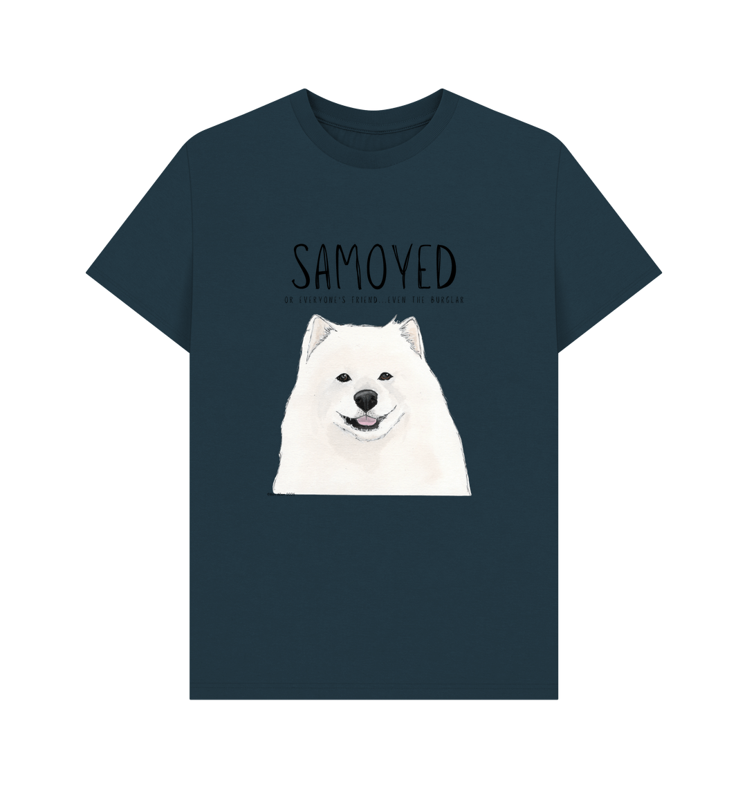 Fluff Happens – Samoyed T-Shirt for Friendly Gentlemen