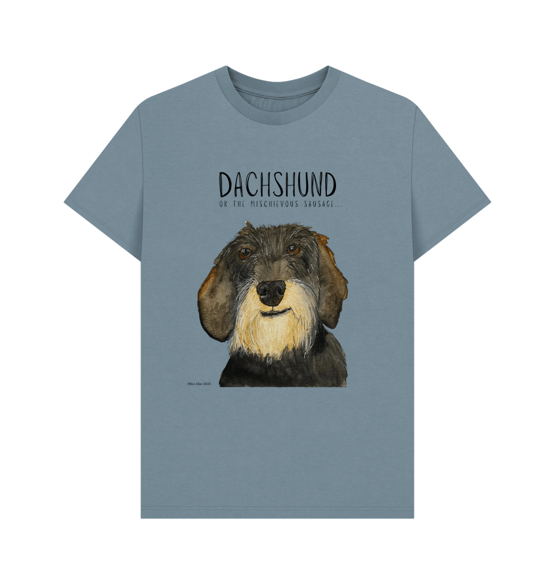 Wire Haired Dachshund Tee – Mischievous Hot Dog Energy!
