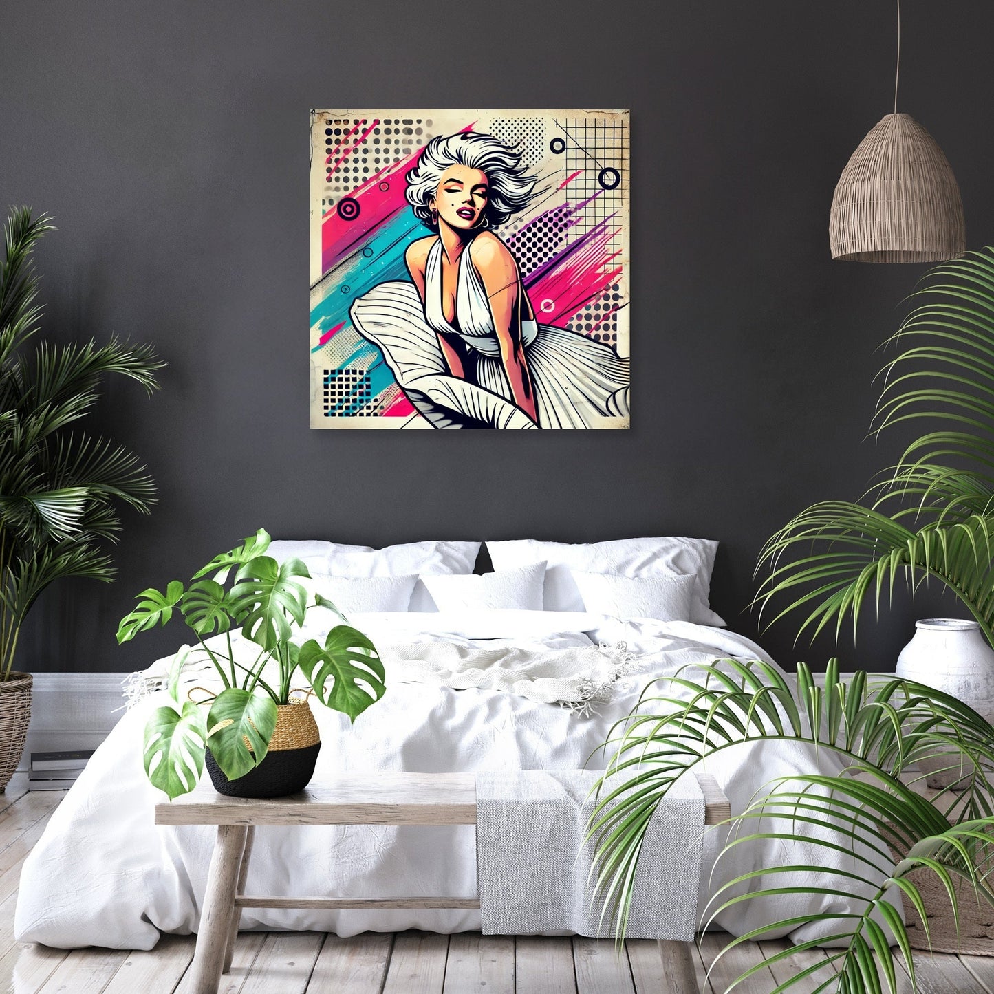Windblown Icon Canvas