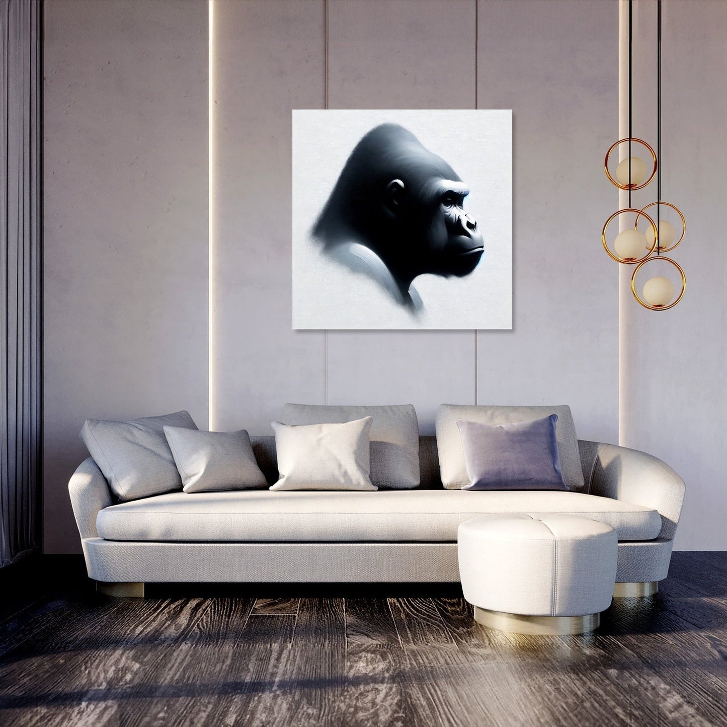 Essence of Gorilla Canvas