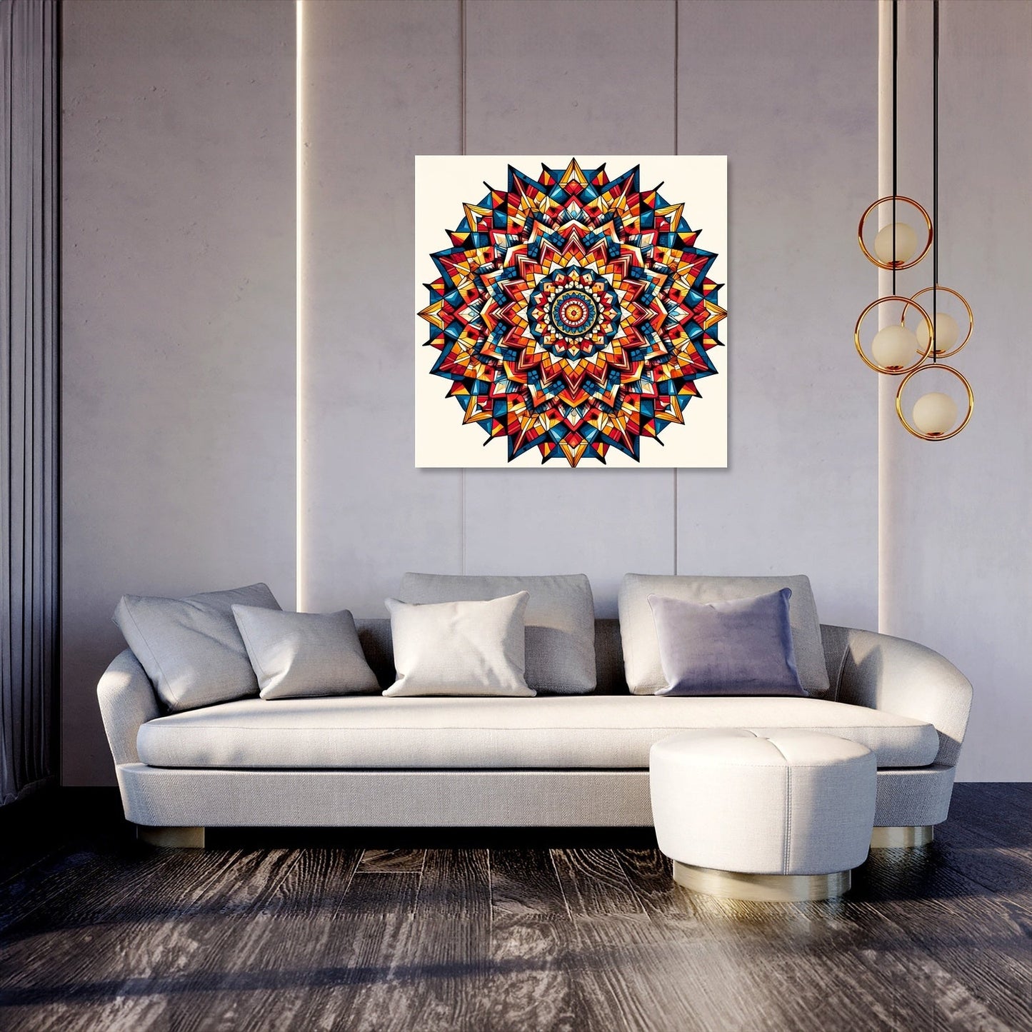 Complex Vibrance Canvas