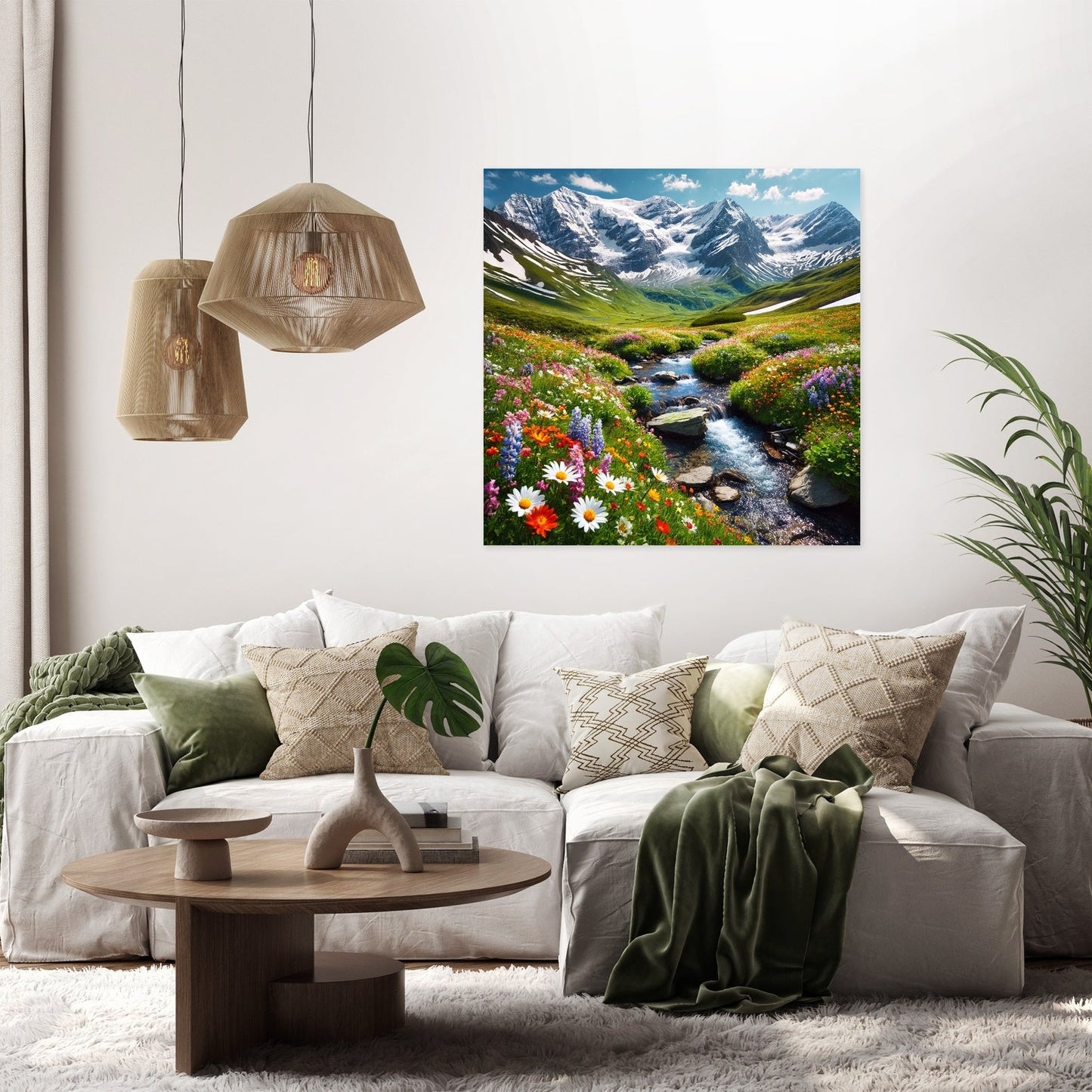 Alpine Bloom Canvas