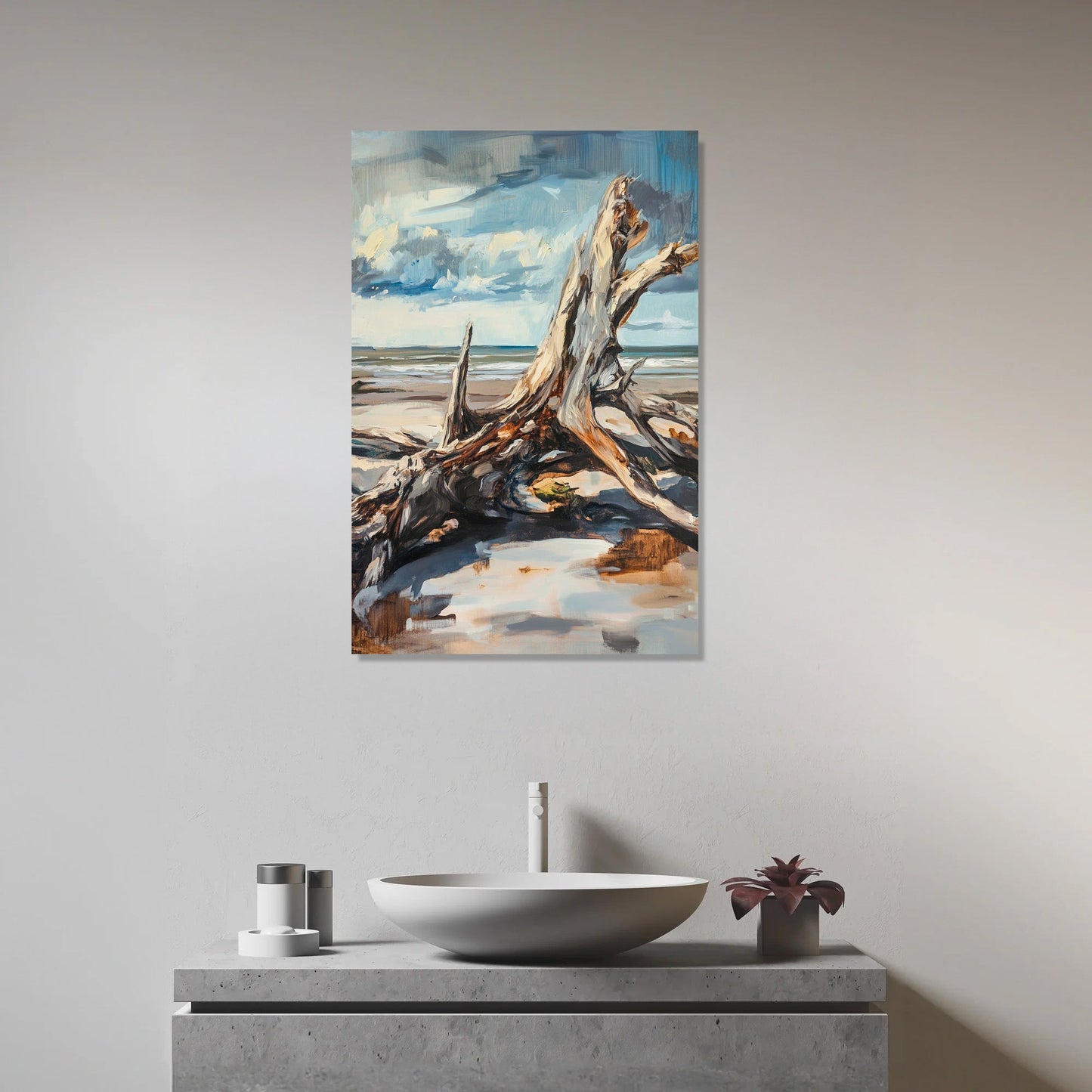 Driftwood Whisper Canvas