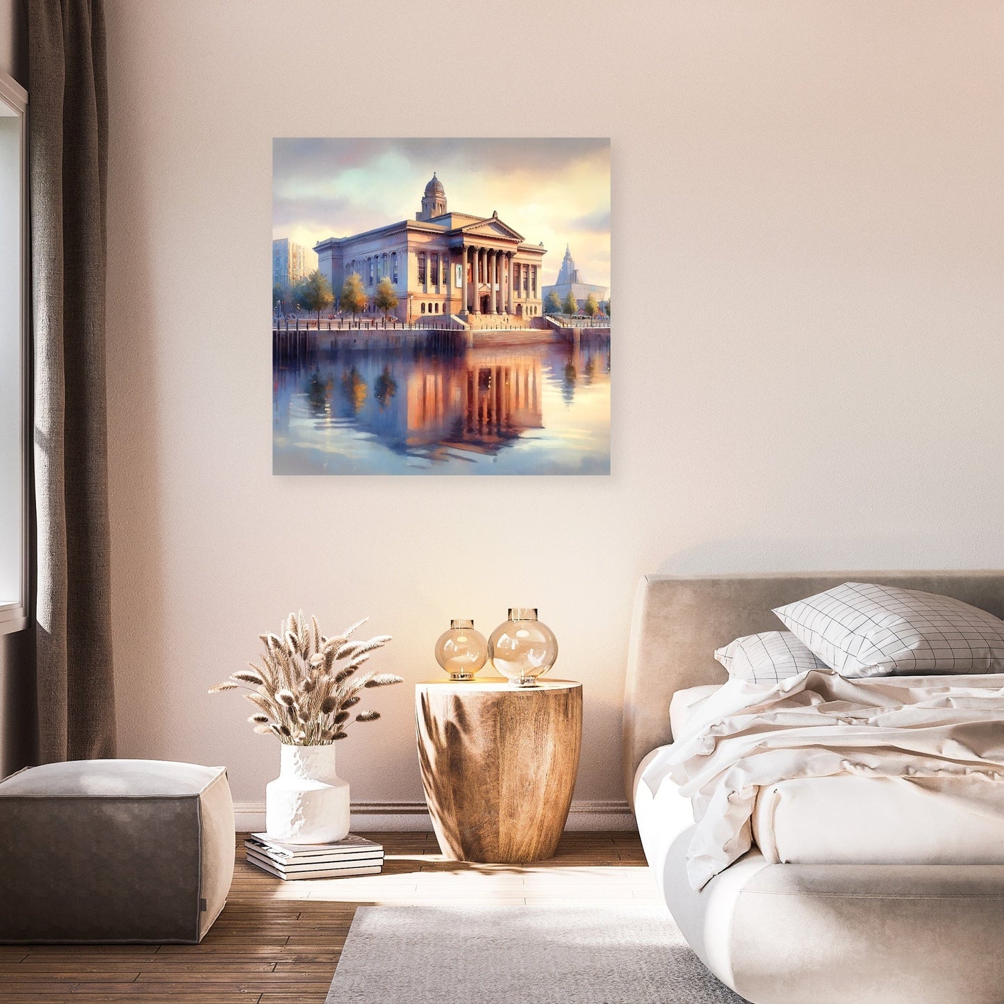 Morning Light at Liverpool Museum Canvas