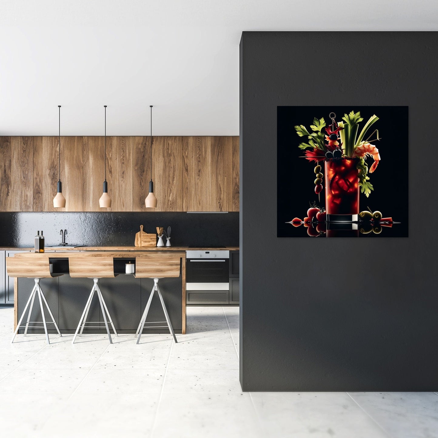 Mysterious Bloody Mary Canvas