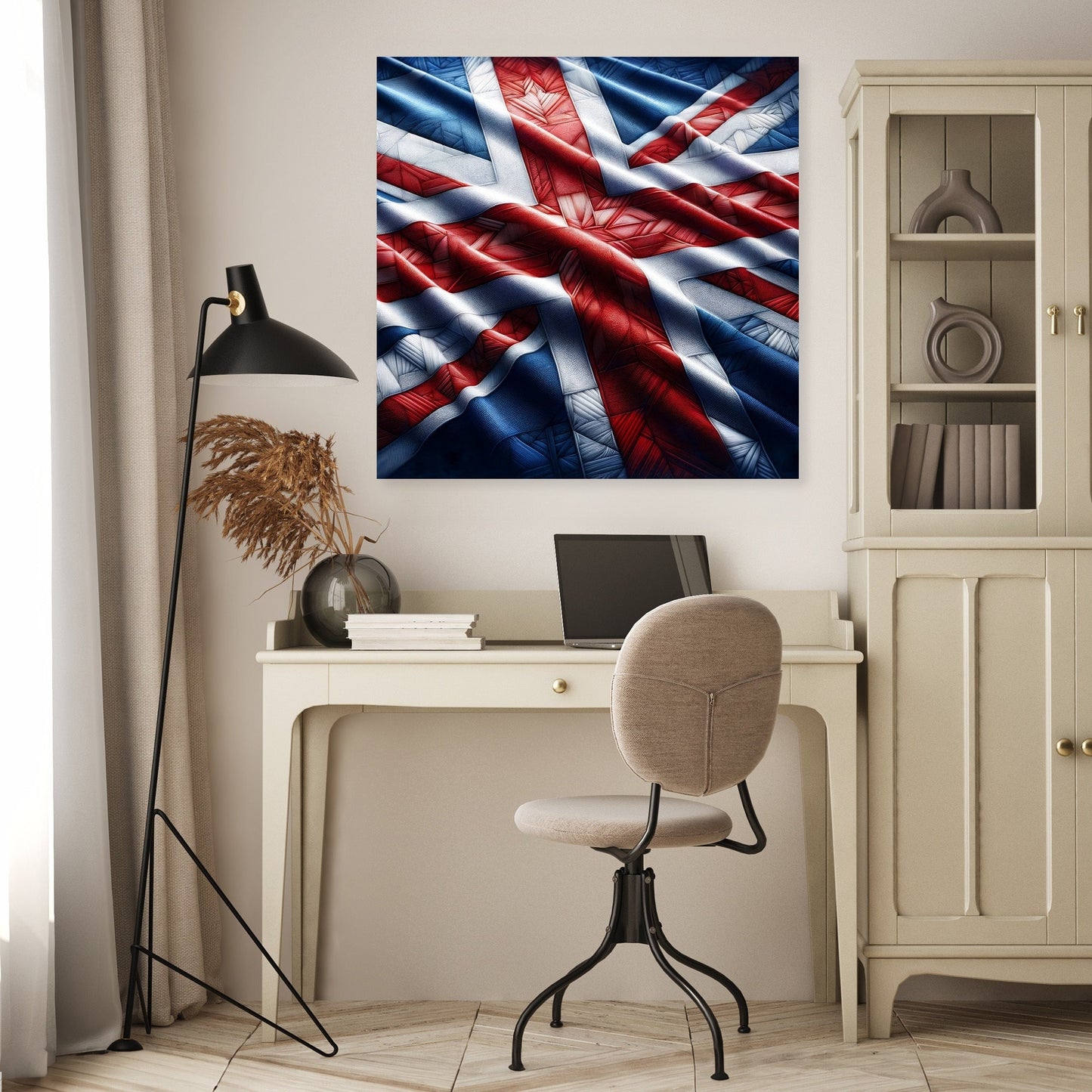 United Kingdom Flag Canvas