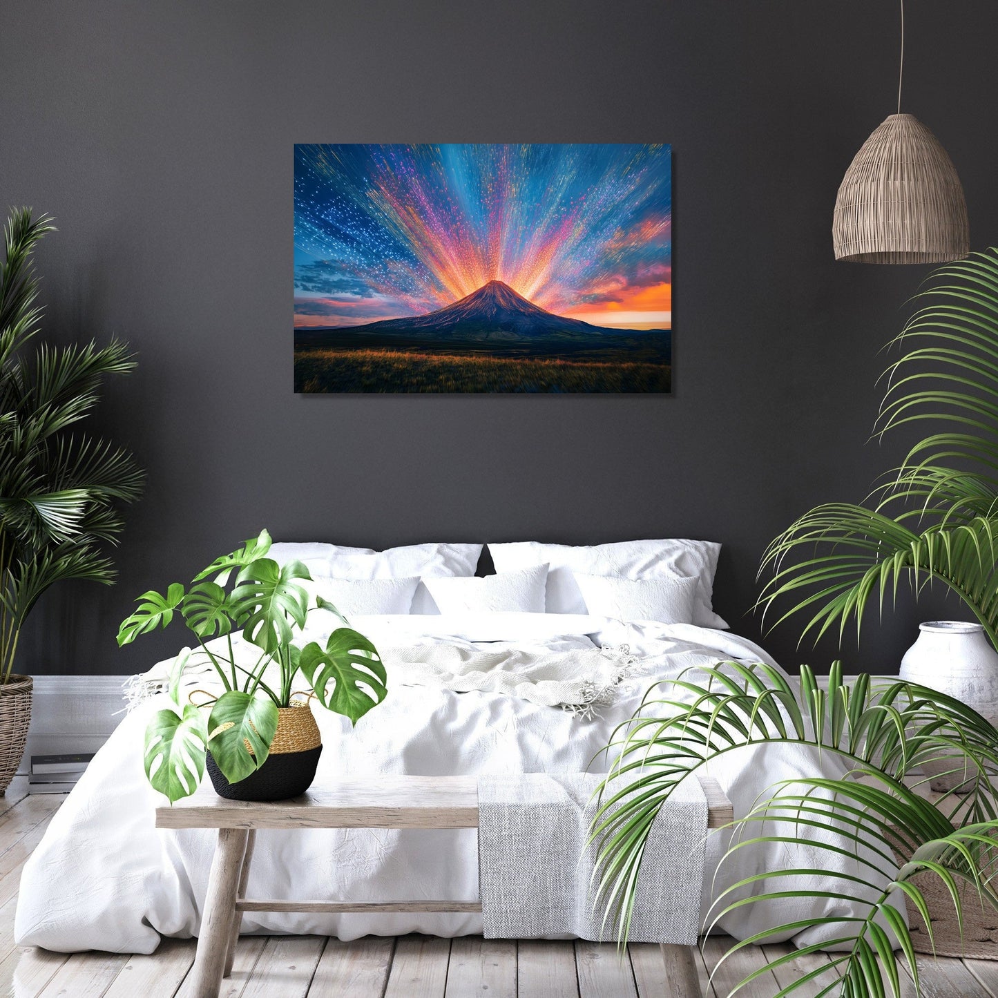 Colour Cascade Canvas