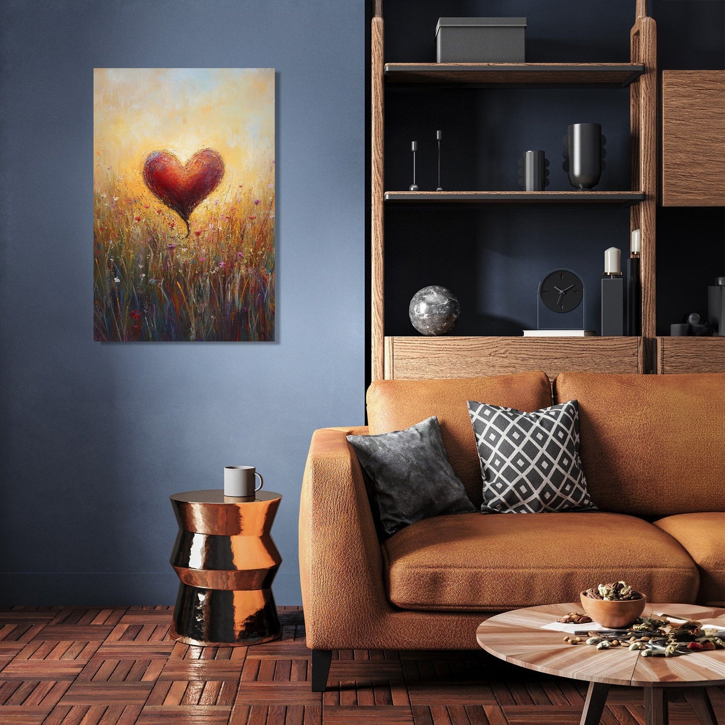 Heart of Dawn Canvas