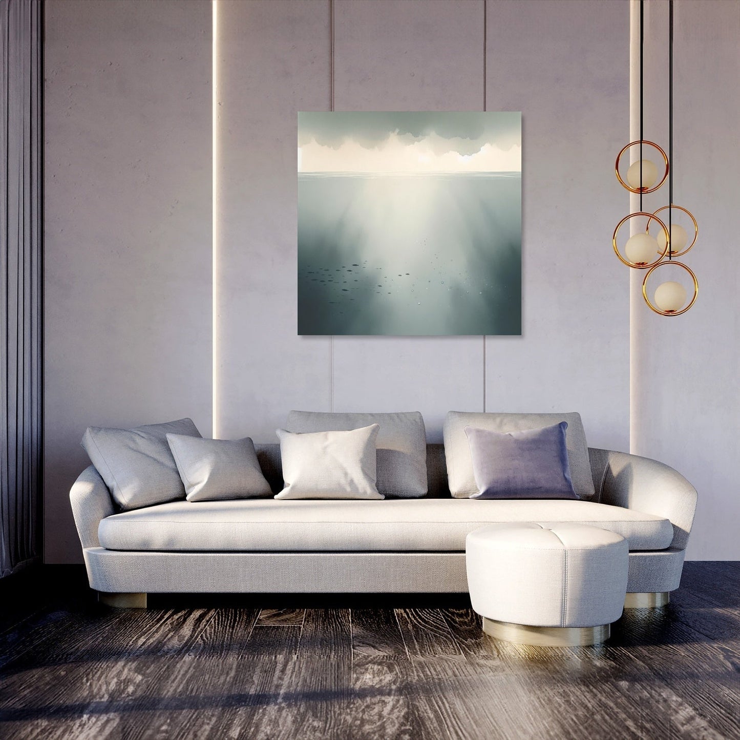 Serene Depths Canvas