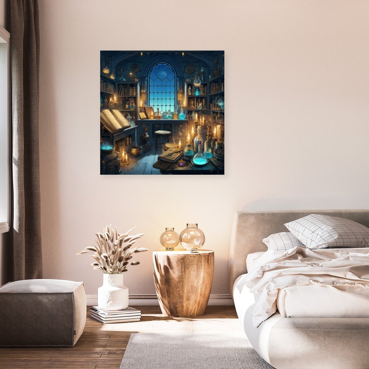 Sorcerer's Study Canvas