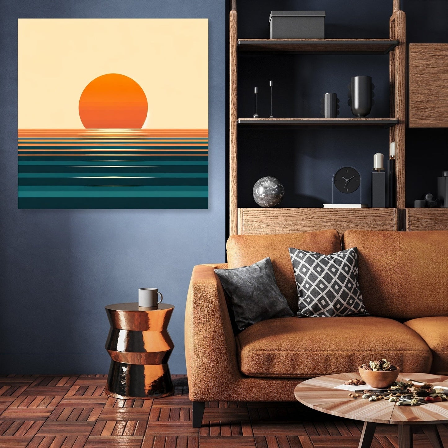 Minimalist Horizon Canvas