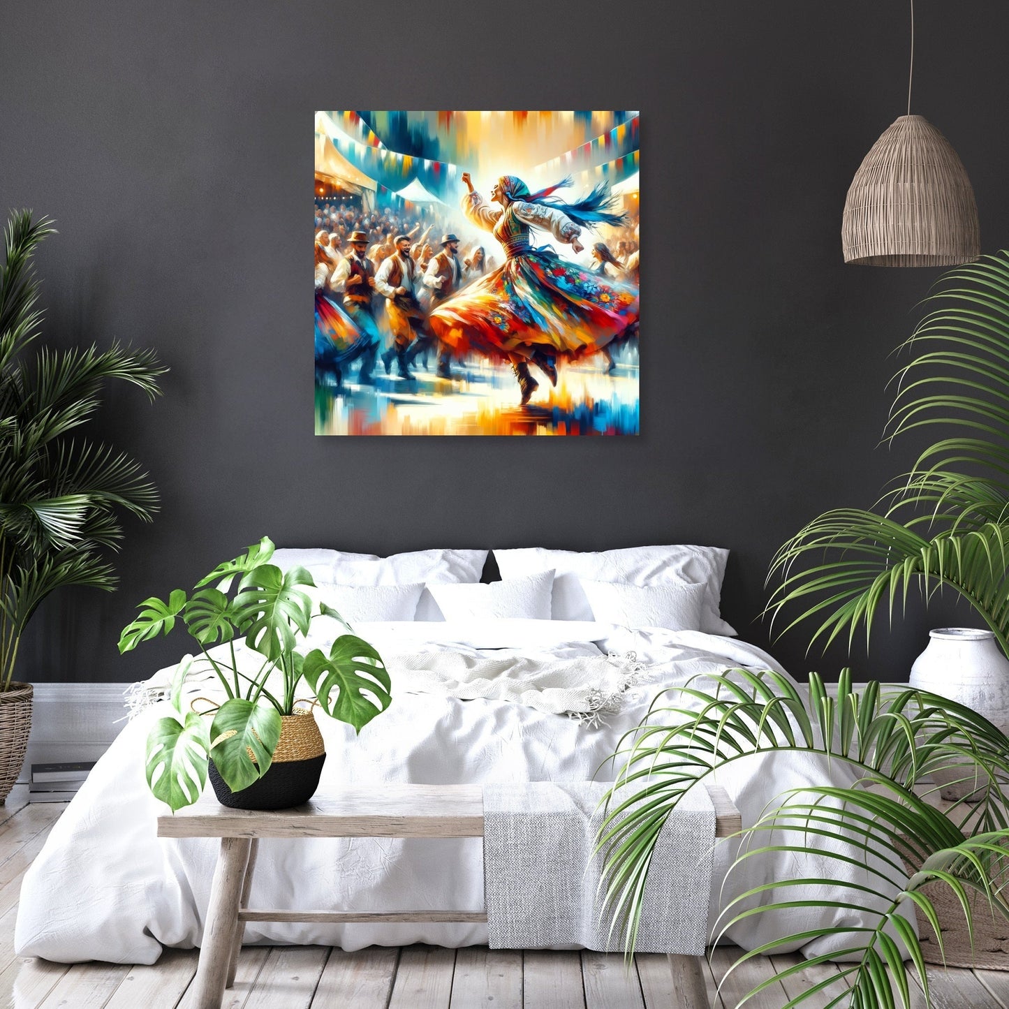 Festival Dance Canvas