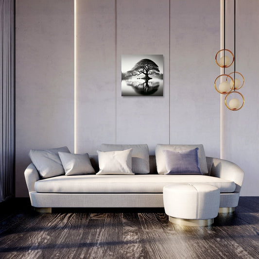 Gilded Waterscape Canvas