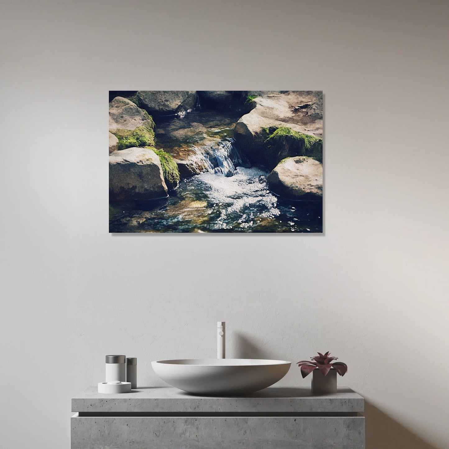 Tranquil Brook Canvas