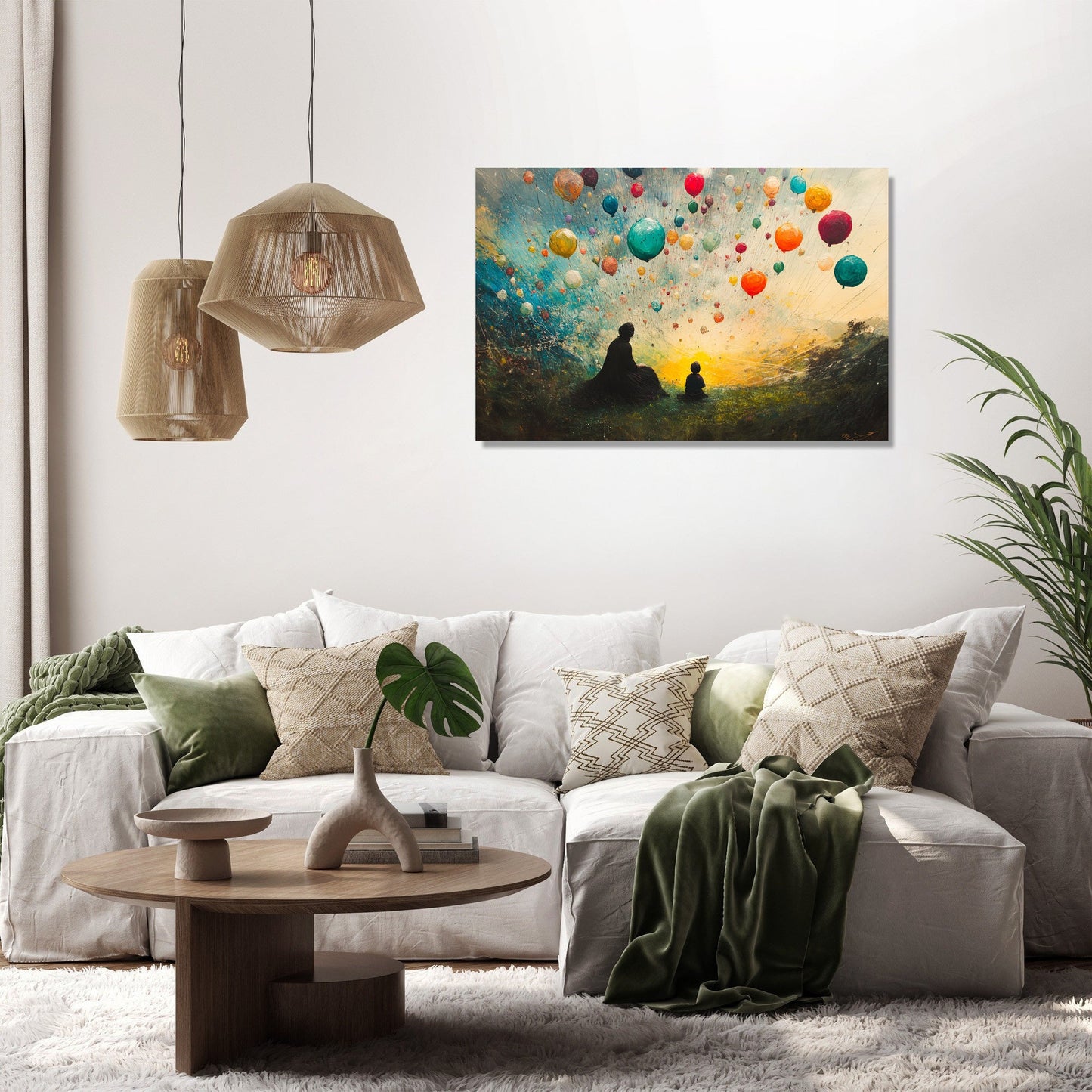 Rainbow Dreams Canvas