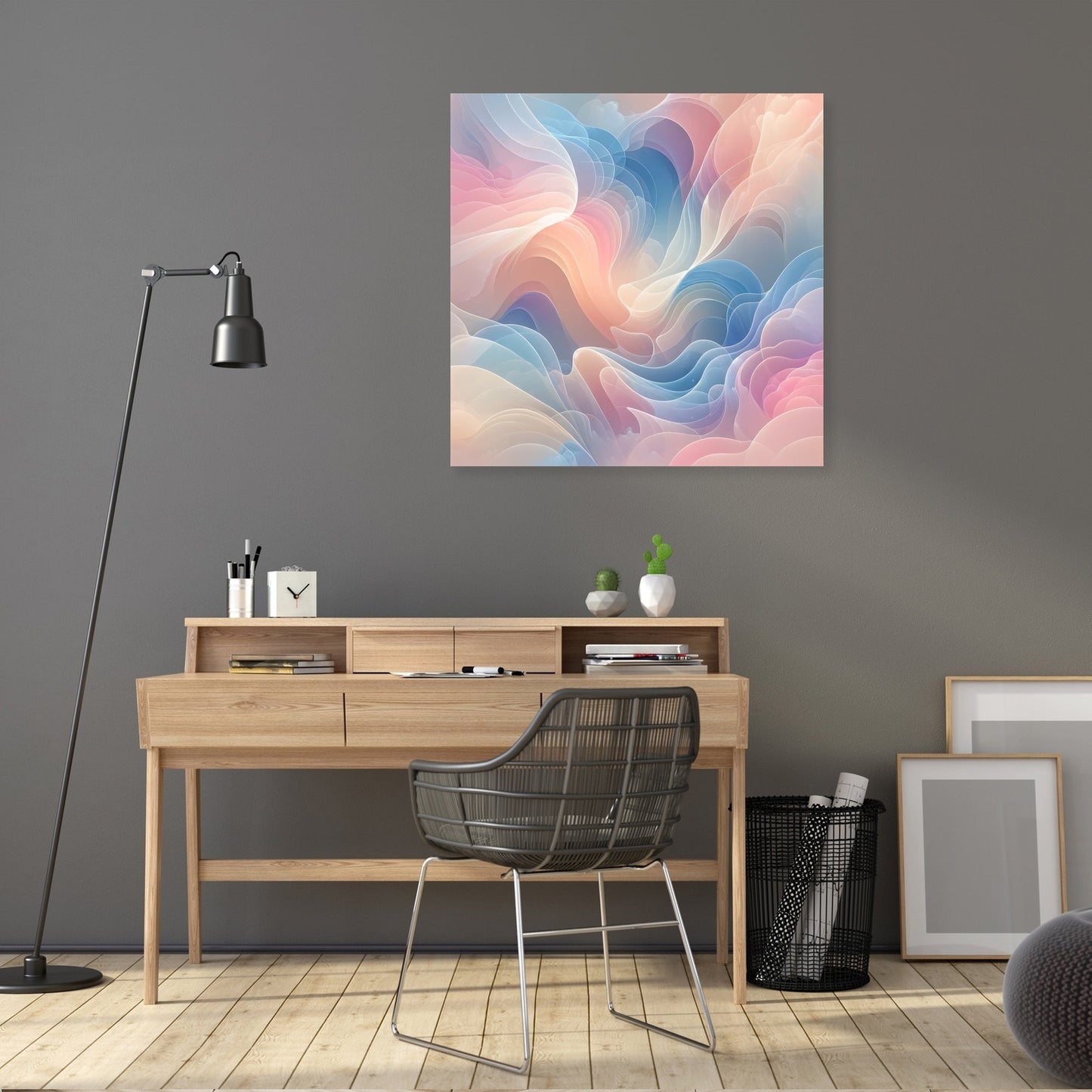 Pastel Dreamscape Canvas