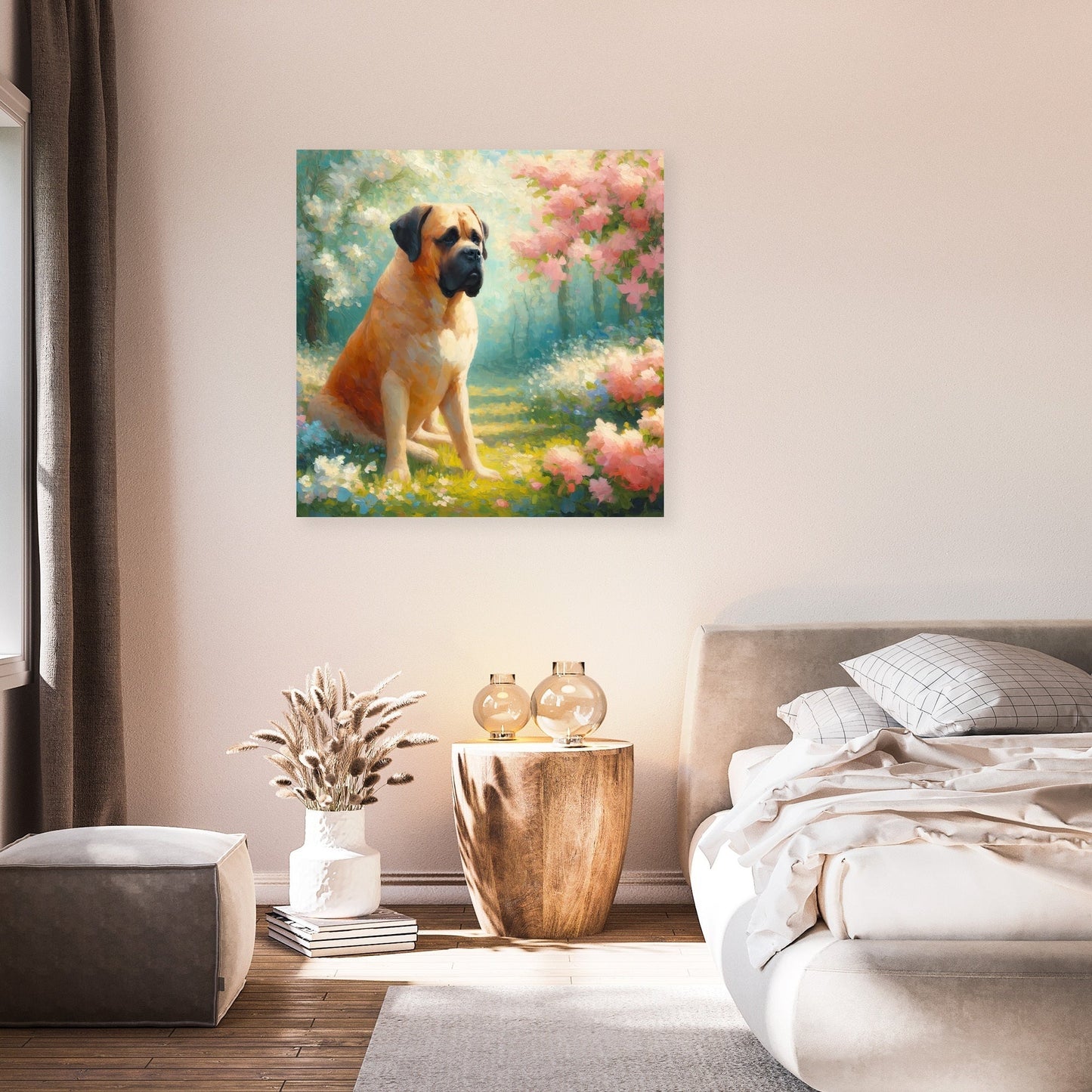Serene Garden Companion Canvas