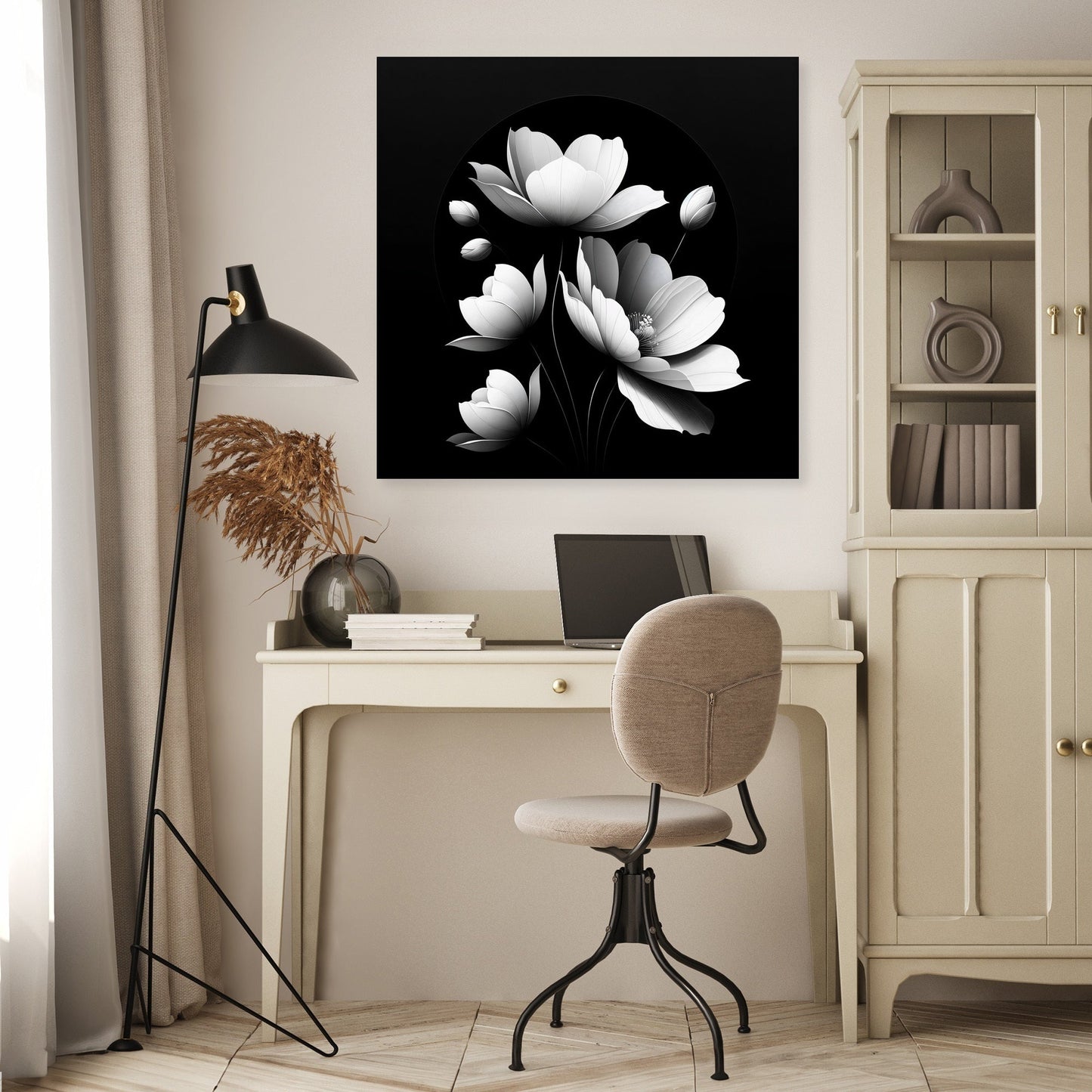 Grandeur Blossoms Canvas
