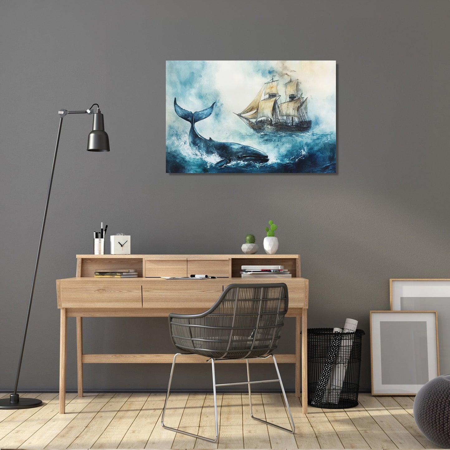 Nautical Encounter Canvas