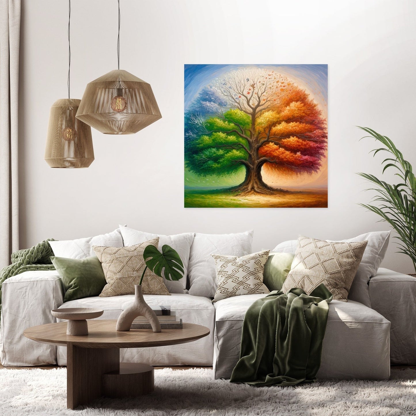 Seasons in Harmony Canvas
