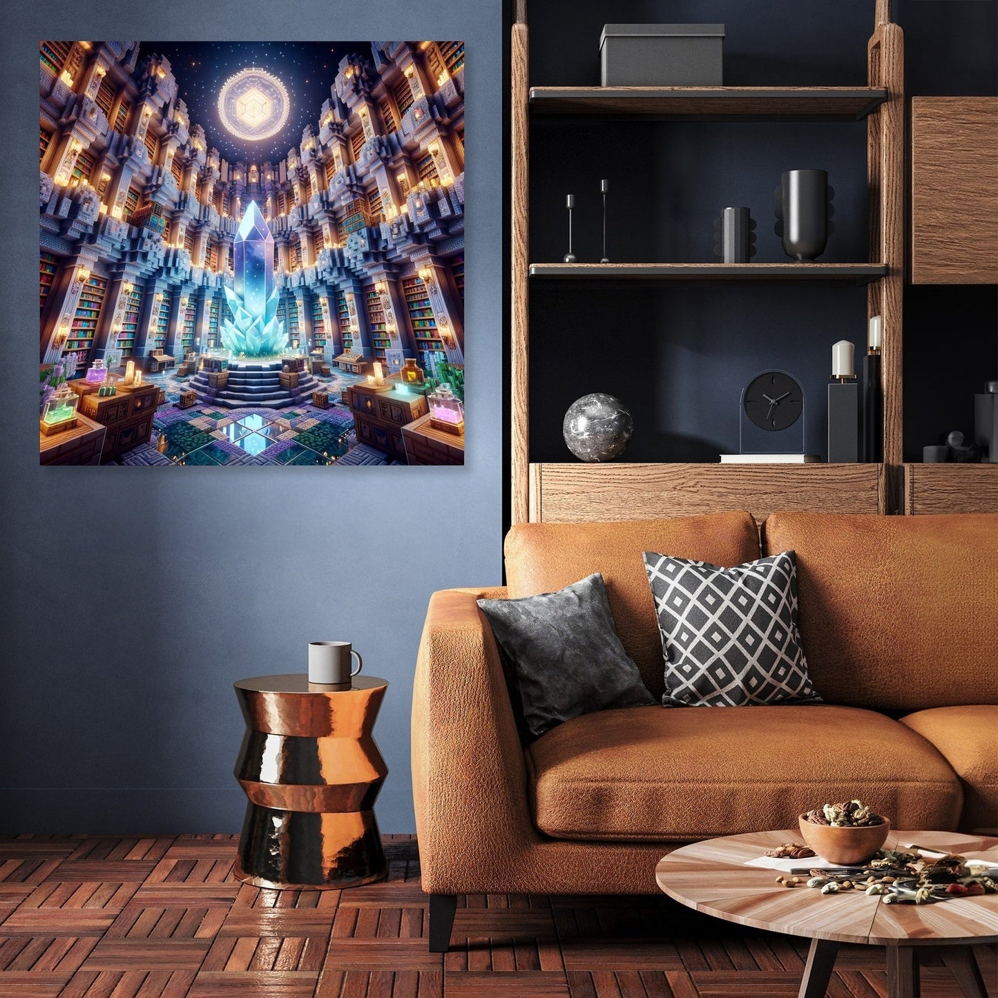 Enchanted Shelves Canvas