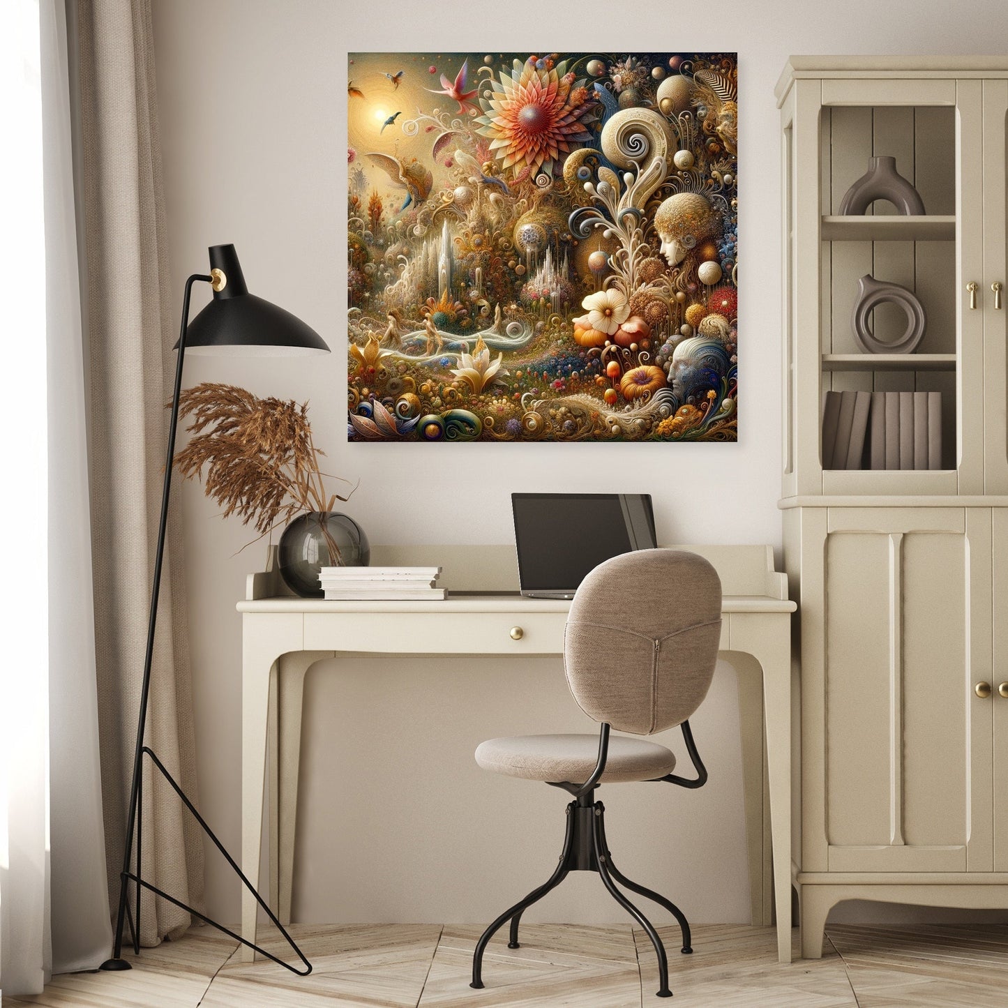 Mystical Garden Dream Canvas