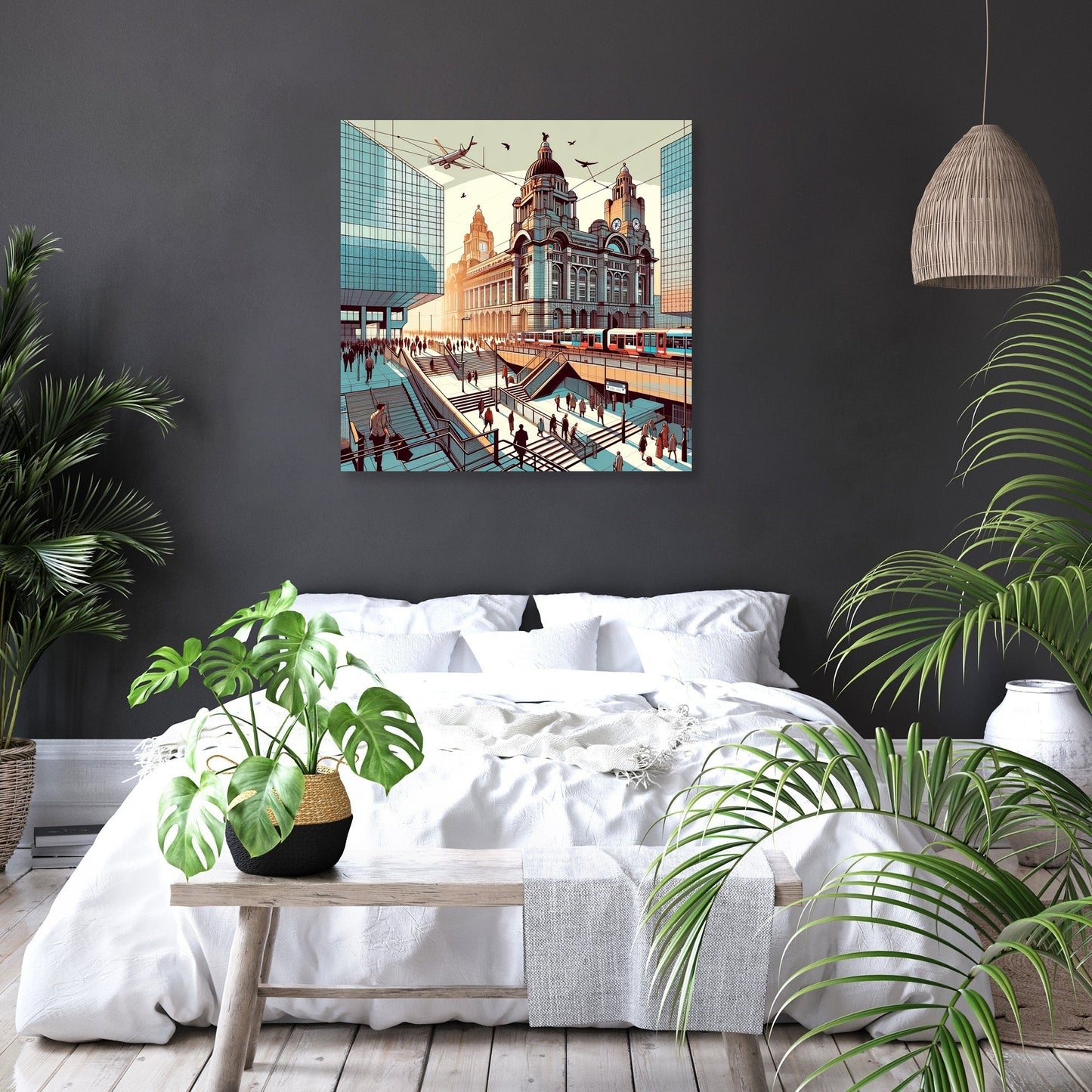 Liverpool Lime Street Nexus Canvas