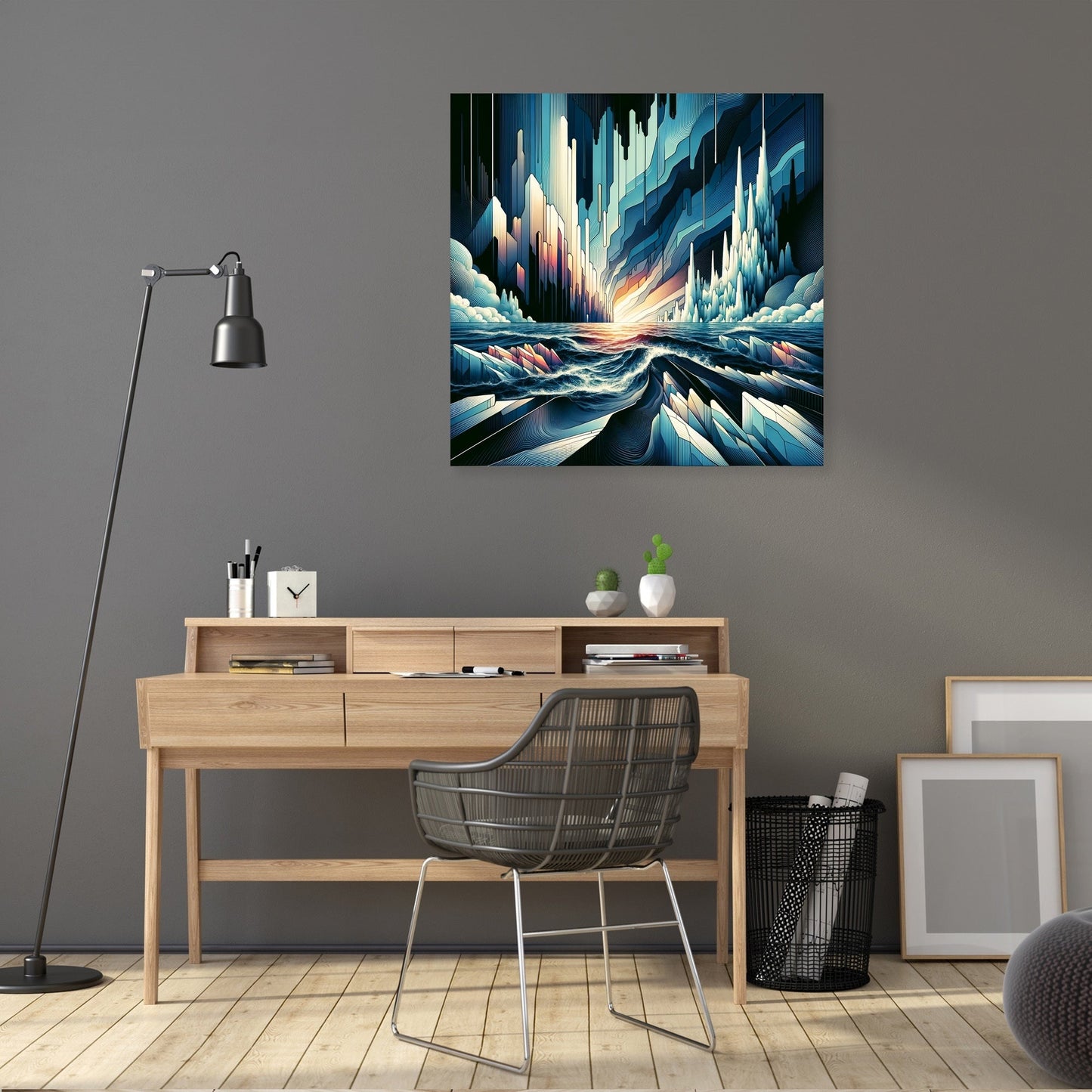 Frozen Waters Canvas
