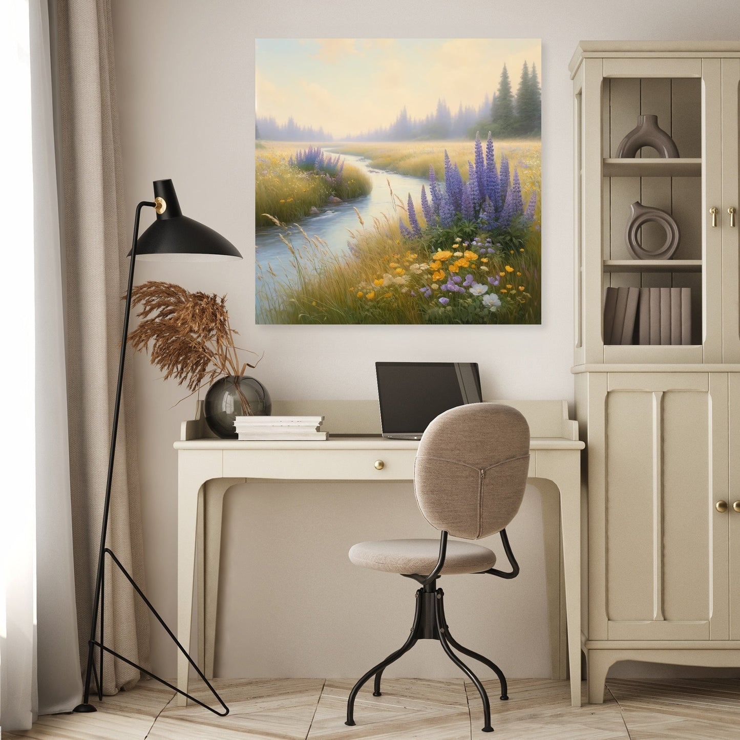 Whispering Wildflowers Canvas