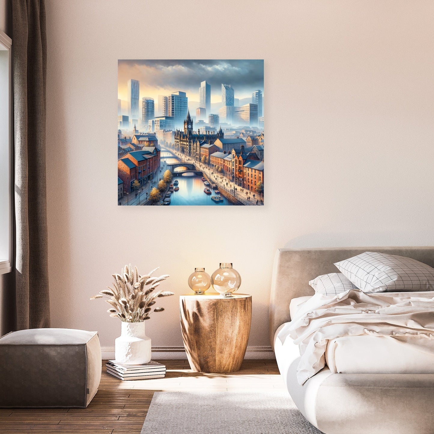 Manchester Mosaic Canvas