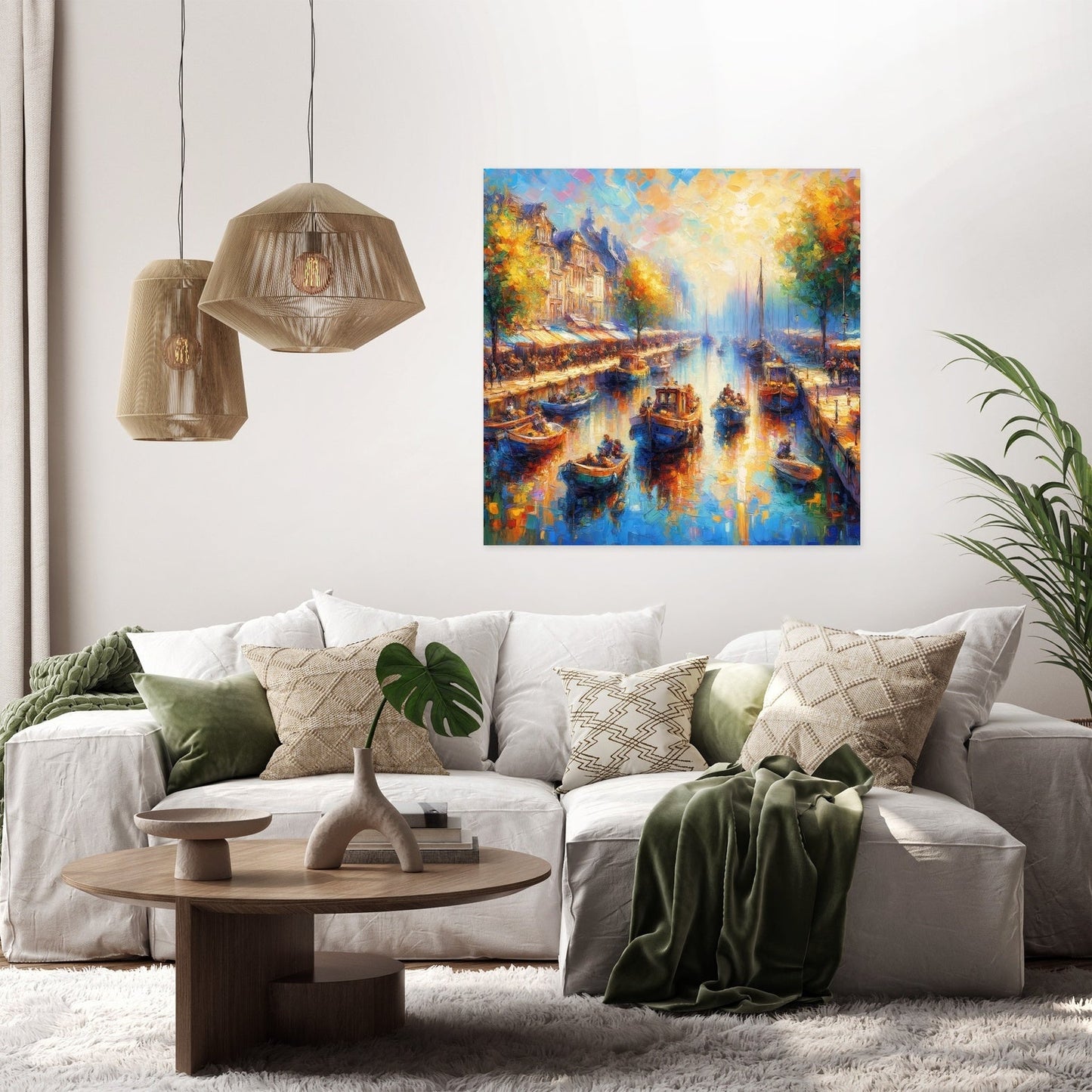 Sunlit Serenade Canvas