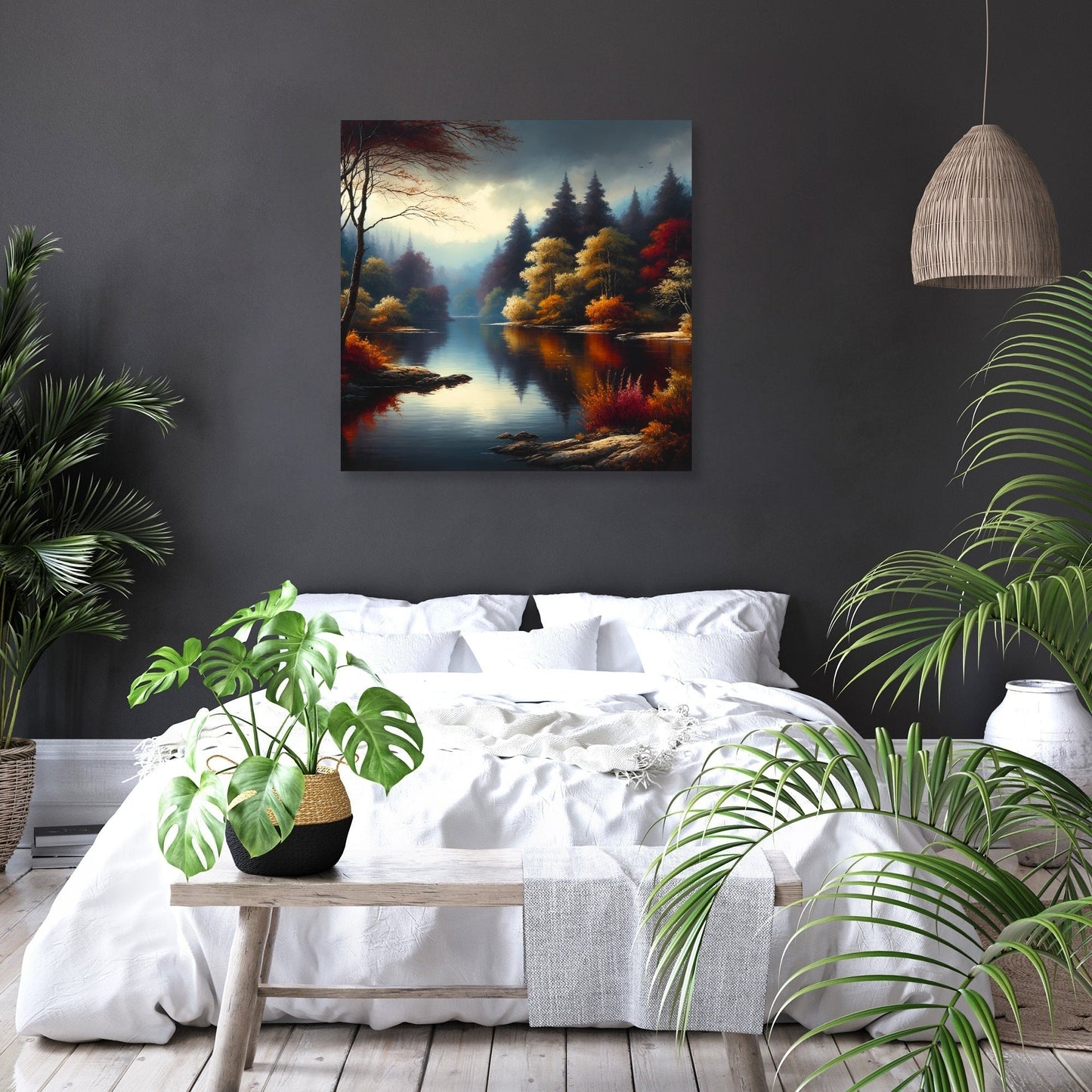 Autumn Tranquility Canvas