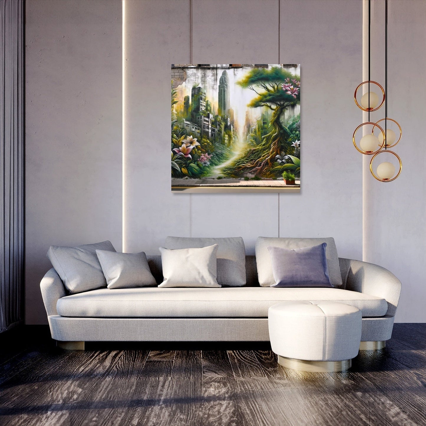 Urban Flora Canvas