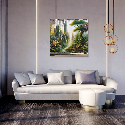 Urban Flora Canvas