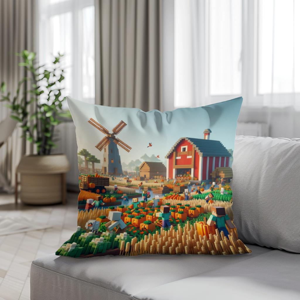 Harvest Haven Cotton Cushion
