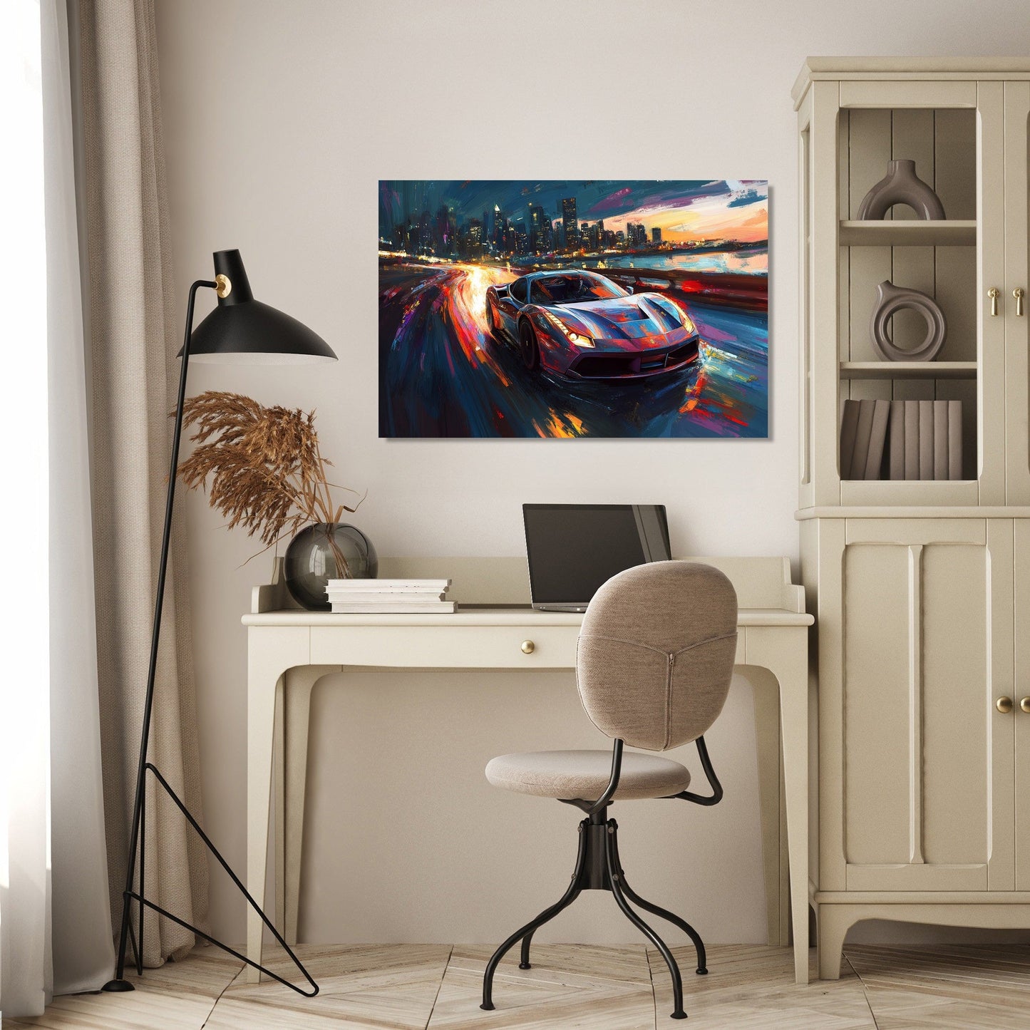 Skyline Speed Canvas