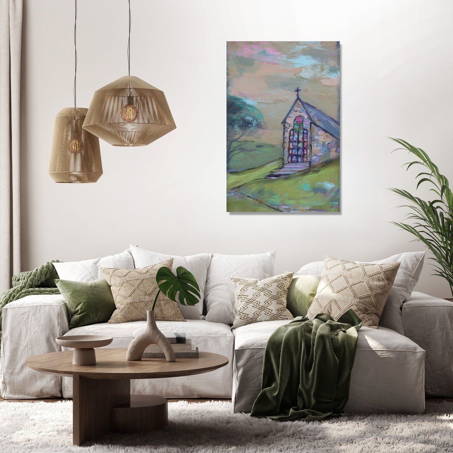 Yorkshire Chapel Serenity Canvas
