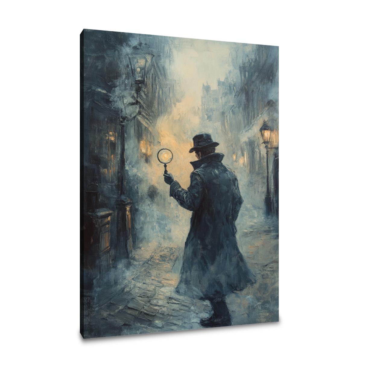 The Detective’s Path Canvas