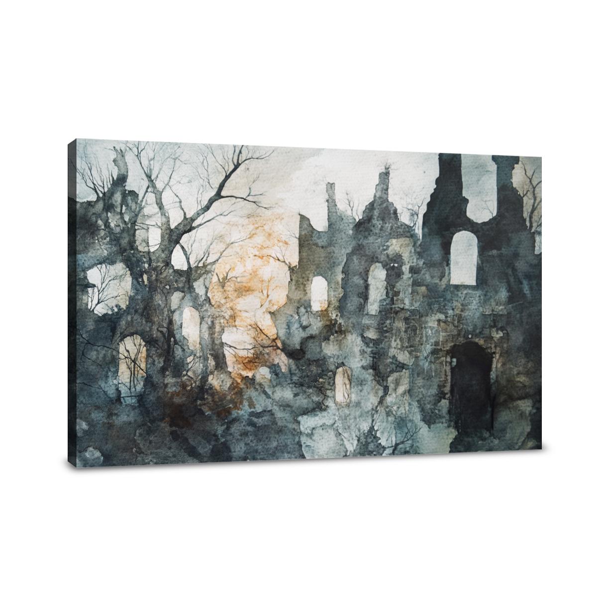 Fragmented Chaos Canvas