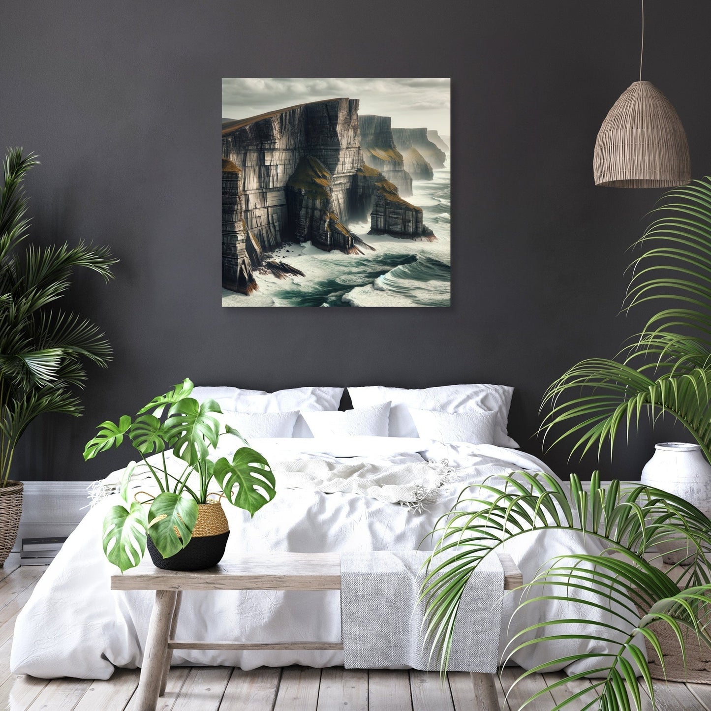 Wild Cliffs Canvas